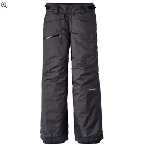 Patagonia Kids Snowbelle Pants Black small 7-8 like new